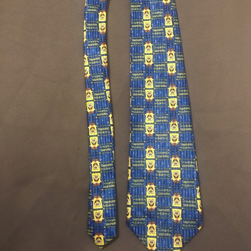 Sponge bob square pants tie
